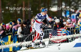 19.02.2015, Falun, Sweden (SWE): Sadie Bjornsen (USA) - FIS nordic world ski championships, cross-country, individual sprint, Falun (SWE). www.nordicfocus.com. © NordicFocus. Every downloaded picture is fee-liable.