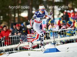 19.02.2015, Falun, Sweden (SWE): Sophie Caldwell (USA) - FIS nordic world ski championships, cross-country, individual sprint, Falun (SWE). www.nordicfocus.com. © NordicFocus. Every downloaded picture is fee-liable.