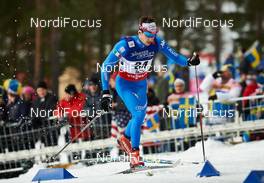 19.02.2015, Falun, Sweden (SWE): Maicol Rastelli (ITA) - FIS nordic world ski championships, cross-country, individual sprint, Falun (SWE). www.nordicfocus.com. © NordicFocus. Every downloaded picture is fee-liable.