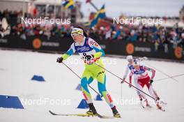 19.02.2015, Falun, Sweden (SWE): Katja Visnar (SLO) - FIS nordic world ski championships, cross-country, individual sprint, Falun (SWE). www.nordicfocus.com. © NordicFocus. Every downloaded picture is fee-liable.