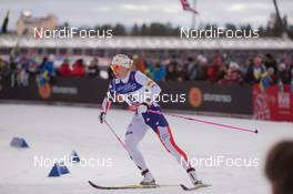 19.02.2015, Falun, Sweden (SWE): Kikkan Randall (USA) - FIS nordic world ski championships, cross-country, individual sprint, Falun (SWE). www.nordicfocus.com. © NordicFocus. Every downloaded picture is fee-liable.