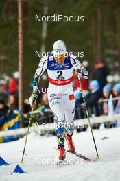 19.02.2015, Falun, Sweden (SWE): Hanna Falk (SWE) - FIS nordic world ski championships, cross-country, individual sprint, Falun (SWE). www.nordicfocus.com. © NordicFocus. Every downloaded picture is fee-liable.