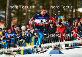 19.02.2015, Falun, Sweden (SWE): Alexander Panzhinskiy (RUS) - FIS nordic world ski championships, cross-country, individual sprint, Falun (SWE). www.nordicfocus.com. © NordicFocus. Every downloaded picture is fee-liable.