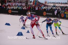 19.02.2015, Falun, Sweden (SWE): Kari Vikhagen Gjeitnes (NOR), Kerttu Niskanen (FIN), Katja Visnar (SLO) - FIS nordic world ski championships, cross-country, individual sprint, Falun (SWE). www.nordicfocus.com. © NordicFocus. Every downloaded picture is fee-liable.