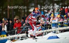19.02.2015, Falun, Sweden (SWE): Celine Brun-Lie (NOR) - FIS nordic world ski championships, cross-country, individual sprint, Falun (SWE). www.nordicfocus.com. © NordicFocus. Every downloaded picture is fee-liable.