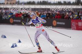 19.02.2015, Falun, Sweden (SWE): Stina Nilsson (SWE) - FIS nordic world ski championships, cross-country, individual sprint, Falun (SWE). www.nordicfocus.com. © NordicFocus. Every downloaded picture is fee-liable.