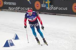 19.02.2015, Falun, Sweden (SWE): Sergey Ustiugov (RUS) - FIS nordic world ski championships, cross-country, individual sprint, Falun (SWE). www.nordicfocus.com. © NordicFocus. Every downloaded picture is fee-liable.
