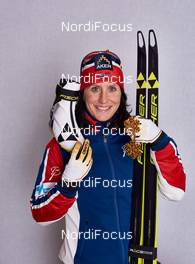 26.02.2015, Falun, Sweden (SWE): Marit Bjoergen (NOR) - FIS nordic world ski championships, cross-country, medals, Falun (SWE). www.nordicfocus.com. © NordicFocus. Every downloaded picture is fee-liable.