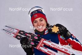 26.02.2015, Falun, Sweden (SWE): Heidi Weng (NOR) - FIS nordic world ski championships, cross-country, medals, Falun (SWE). www.nordicfocus.com. © NordicFocus. Every downloaded picture is fee-liable.
