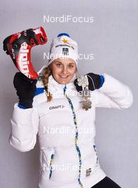 26.02.2015, Falun, Sweden (SWE): Stina Nilsson (SWE) - FIS nordic world ski championships, cross-country, medals, Falun (SWE). www.nordicfocus.com. © NordicFocus. Every downloaded picture is fee-liable.