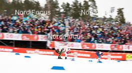 27.02.2015, Falun, Sweden (SWE): Maurice Manificat (FRA), Didrik Toenseth (NOR), Alexander Bessmertnykh (RUS), (l-r)  - FIS nordic world ski championships, cross-country, 4x10km men, Falun (SWE). www.nordicfocus.com. © NordicFocus. Every downloaded picture is fee-liable.
