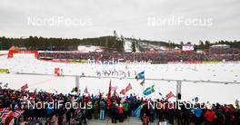 27.02.2015, Falun, Sweden (SWE): the men's start - FIS nordic world ski championships, cross-country, 4x10km men, Falun (SWE). www.nordicfocus.com. © NordicFocus. Every downloaded picture is fee-liable.