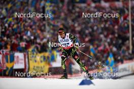 27.02.2015, Falun, Sweden (SWE): Adrien Backscheider (FRA) - FIS nordic world ski championships, cross-country, 4x10km men, Falun (SWE). www.nordicfocus.com. © NordicFocus. Every downloaded picture is fee-liable.
