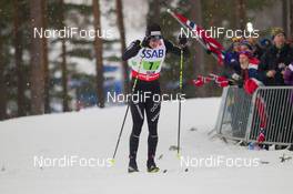 27.02.2015, Falun, Sweden (SWE): Dario Cologna (SUI) - FIS nordic world ski championships, cross-country, 4x10km men, Falun (SWE). www.nordicfocus.com. © NordicFocus. Every downloaded picture is fee-liable.