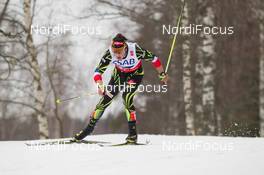 27.02.2015, Falun, Sweden (SWE): Maurice Manificat (FRA) - FIS nordic world ski championships, cross-country, 4x10km men, Falun (SWE). www.nordicfocus.com. © NordicFocus. Every downloaded picture is fee-liable.