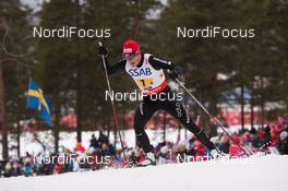 27.02.2015, Falun, Sweden (SWE): Jonas Baumann (SUI) - FIS nordic world ski championships, cross-country, 4x10km men, Falun (SWE). www.nordicfocus.com. © NordicFocus. Every downloaded picture is fee-liable.