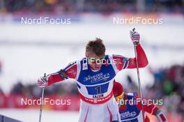 22.02.2015, Falun, Sweden (SWE): Petter Northug (NOR) - FIS nordic world ski championships, cross-country, team sprint, Falun (SWE). www.nordicfocus.com. © NordicFocus. Every downloaded picture is fee-liable.
