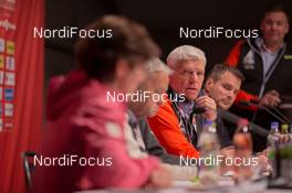 18.02.2015, Falun, Sweden (SWE): Sven von Holst (SWE), president of the OC - FIS nordic world ski championships, cross-country, training, Falun (SWE). www.nordicfocus.com. © NordicFocus. Every downloaded picture is fee-liable.