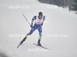 28.11.2015, Ruka, Finland (FIN): Martin Fourcade (FRA) - FIS world cup cross-country, 10km men, Ruka (FIN). www.nordicfocus.com. © Felgenhauer/NordicFocus. Every downloaded picture is fee-liable.