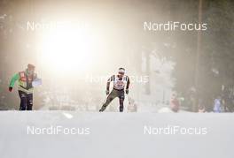 28.11.2015, Ruka, Finland (FIN): Jonas Dobler (GER) and a coach   - FIS world cup cross-country, 10km men, Ruka (FIN). www.nordicfocus.com. © Felgenhauer/NordicFocus. Every downloaded picture is fee-liable.