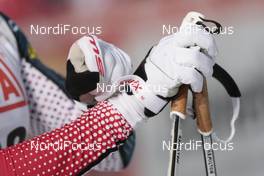 28.11.2015, Ruka, Finland (FIN): Swix poles   - FIS world cup cross-country, 10km men, Ruka (FIN). www.nordicfocus.com. © Modica/NordicFocus. Every downloaded picture is fee-liable.