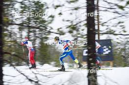 28.11.2015, Ruka, Finland (FIN): Adrien Backscheider (FRA) - FIS world cup cross-country, 10km men, Ruka (FIN). www.nordicfocus.com. © Felgenhauer/NordicFocus. Every downloaded picture is fee-liable.