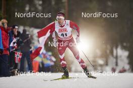 28.11.2015, Ruka, Finland (FIN): Michael Somppi (CAN) - FIS world cup cross-country, 10km men, Ruka (FIN). www.nordicfocus.com. © Felgenhauer/NordicFocus. Every downloaded picture is fee-liable.