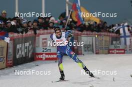 28.11.2015, Ruka, Finland (FIN): Martin Fourcade (FRA) - FIS world cup cross-country, 10km men, Ruka (FIN). www.nordicfocus.com. © Modica/NordicFocus. Every downloaded picture is fee-liable.