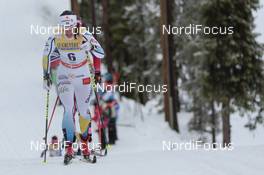 29.11.2015, Ruka, Finland (FIN): Charlotte Kalla (SWE) - FIS world cup cross-country, 10km women, Ruka (FIN). www.nordicfocus.com. © Modica/NordicFocus. Every downloaded picture is fee-liable.