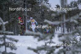 29.11.2015, Ruka, Finland (FIN): Hanna Kolb (GER), Emma Wiken (SWE), (l-r)  - FIS world cup cross-country, 10km women, Ruka (FIN). www.nordicfocus.com. © Modica/NordicFocus. Every downloaded picture is fee-liable.
