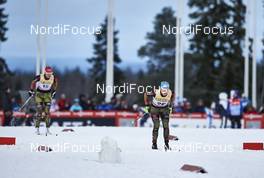 29.11.2015, Ruka, Finland (FIN): Denise Herrmann (GER), Sandra Ringwald (GER) - FIS world cup cross-country, 10km women, Ruka (FIN). www.nordicfocus.com. © Felgenhauer/NordicFocus. Every downloaded picture is fee-liable.