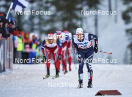 27.11.2015, Ruka, Finland (FIN): Federico Pellegrino (ITA) - FIS world cup cross-country, individual sprint, Ruka (FIN). www.nordicfocus.com. © Felgenhauer/NordicFocus. Every downloaded picture is fee-liable.
