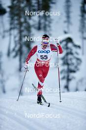27.11.2015, Ruka, Finland (FIN): Jesse Cockney (CAN) - FIS world cup cross-country, individual sprint, Ruka (FIN). www.nordicfocus.com. © Felgenhauer/NordicFocus. Every downloaded picture is fee-liable.