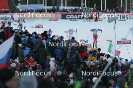 27.11.2015, Ruka, Finland (FIN): Spectators watching the finals   - FIS world cup cross-country, individual sprint, Ruka (FIN). www.nordicfocus.com. © Modica/NordicFocus. Every downloaded picture is fee-liable.