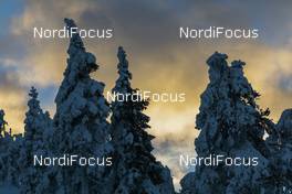 27.11.2015, Ruka, Finland (FIN): Lights and snow  - FIS world cup cross-country, individual sprint, Ruka (FIN). www.nordicfocus.com. © Modica/NordicFocus. Every downloaded picture is fee-liable.