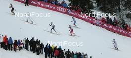 27.11.2015, Ruka, Finland (FIN): Audi sponsors in Ruka's stadium   - FIS world cup cross-country, individual sprint, Ruka (FIN). www.nordicfocus.com. © Modica/NordicFocus. Every downloaded picture is fee-liable.