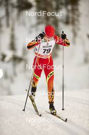 27.11.2015, Ruka, Finland (FIN): Xin Li (CHN) - FIS world cup cross-country, individual sprint, Ruka (FIN). www.nordicfocus.com. © Felgenhauer/NordicFocus. Every downloaded picture is fee-liable.