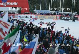 27.11.2015, Ruka, Finland (FIN): spectators watching the final   - FIS world cup cross-country, individual sprint, Ruka (FIN). www.nordicfocus.com. © Modica/NordicFocus. Every downloaded picture is fee-liable.