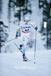 27.11.2015, Ruka, Finland (FIN): Simon Andersson (SWE) - FIS world cup cross-country, individual sprint, Ruka (FIN). www.nordicfocus.com. © Felgenhauer/NordicFocus. Every downloaded picture is fee-liable.