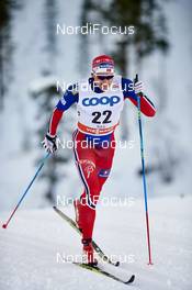27.11.2015, Ruka, Finland (FIN): Niklas Dyrhaug (NOR) - FIS world cup cross-country, individual sprint, Ruka (FIN). www.nordicfocus.com. © Felgenhauer/NordicFocus. Every downloaded picture is fee-liable.