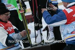 27.11.2015, Ruka, Finland (FIN): fisher boots   - FIS world cup cross-country, individual sprint, Ruka (FIN). www.nordicfocus.com. © Modica/NordicFocus. Every downloaded picture is fee-liable.