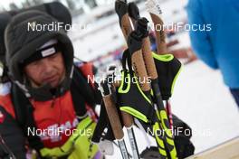27.11.2015, Ruka, Finland (FIN): oneway poles   - FIS world cup cross-country, individual sprint, Ruka (FIN). www.nordicfocus.com. © Modica/NordicFocus. Every downloaded picture is fee-liable.