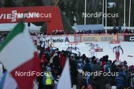 27.11.2015, Ruka, Finland (FIN):Spectators watching the finals   - FIS world cup cross-country, individual sprint, Ruka (FIN). www.nordicfocus.com. © Modica/NordicFocus. Every downloaded picture is fee-liable.