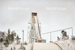 27.11.2015, Ruka, Finland (FIN): Ski jumping hill of Ruka   - FIS world cup cross-country, individual sprint, Ruka (FIN). www.nordicfocus.com. © Felgenhauer/NordicFocus. Every downloaded picture is fee-liable.