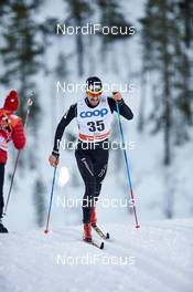 27.11.2015, Ruka, Finland (FIN): Ueli Schnider (SUI) - FIS world cup cross-country, individual sprint, Ruka (FIN). www.nordicfocus.com. © Felgenhauer/NordicFocus. Every downloaded picture is fee-liable.