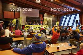 26.11.2015, Ruka, Finland (FIN): Fischer press conference  - FIS world cup cross-country, training, Ruka (FIN). www.nordicfocus.com. © Felgenhauer/NordicFocus. Every downloaded picture is fee-liable.