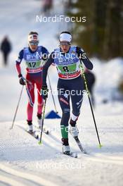 06.12.2015, Lillehammer, Norway (NOR): Berit Mogstad (NOR), Virginia De Martin Topranin (ITA), (l-r)  - FIS world cup cross-country, 4x5km women, Lillehammer (NOR). www.nordicfocus.com. © Felgenhauer/NordicFocus. Every downloaded picture is fee-liable.