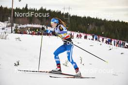 06.12.2015, Lillehammer, Norway (NOR): Laura Mononen (FIN) - FIS world cup cross-country, 4x5km women, Lillehammer (NOR). www.nordicfocus.com. © Felgenhauer/NordicFocus. Every downloaded picture is fee-liable.