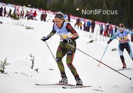 06.12.2015, Lillehammer, Norway (NOR): Monique Siegel (GER), Marthe Kristoffersen (NOR), (l-r)  - FIS world cup cross-country, 4x5km women, Lillehammer (NOR). www.nordicfocus.com. © Felgenhauer/NordicFocus. Every downloaded picture is fee-liable.
