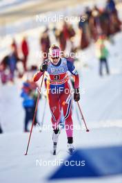 06.12.2015, Lillehammer, Norway (NOR): Astrid Uhrenholdt Jacobsen (NOR) - FIS world cup cross-country, 4x5km women, Lillehammer (NOR). www.nordicfocus.com. © Felgenhauer/NordicFocus. Every downloaded picture is fee-liable.